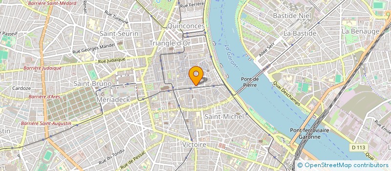 localisation de l'entreprise SCI PHOENIX  BORDEAUX