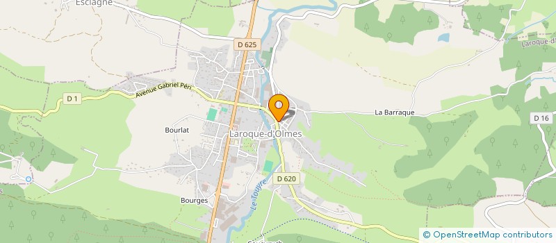 localisation de l'entreprise SCI PHOENIX à LAROQUE-D'OLMES
