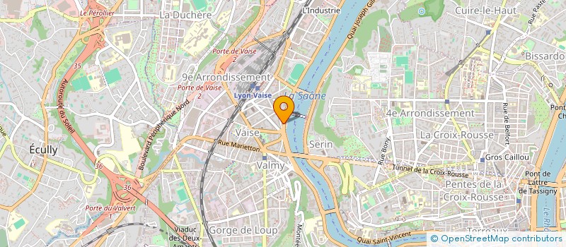 localisation de l'entreprise SCI PHOENIX  LYON