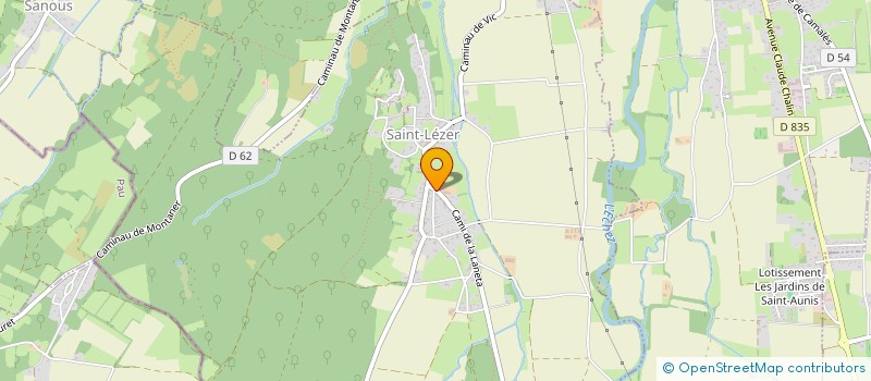 localisation de l'entreprise SCI PHOENIX  SAINT-LEZER