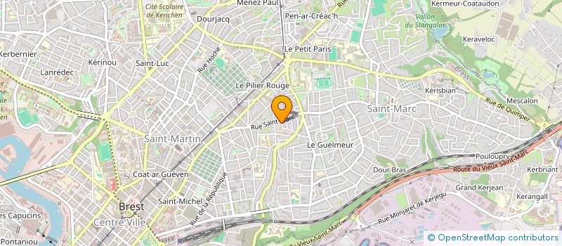 localisation de l'entreprise SCI PHOENIX  BREST