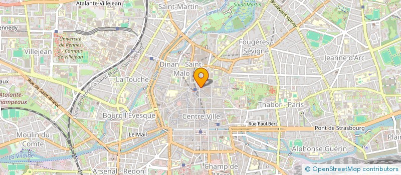localisation de l'entreprise SCI PHOENIX  RENNES