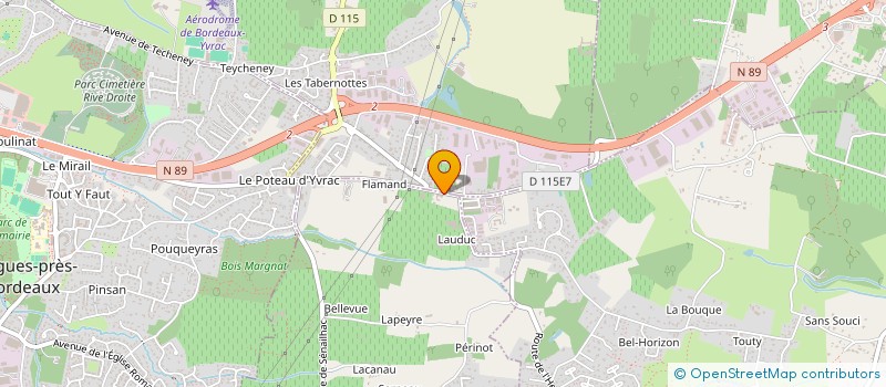 localisation de l'entreprise SCI PHOENIX  ARTIGUES-PRES-BORDEAUX