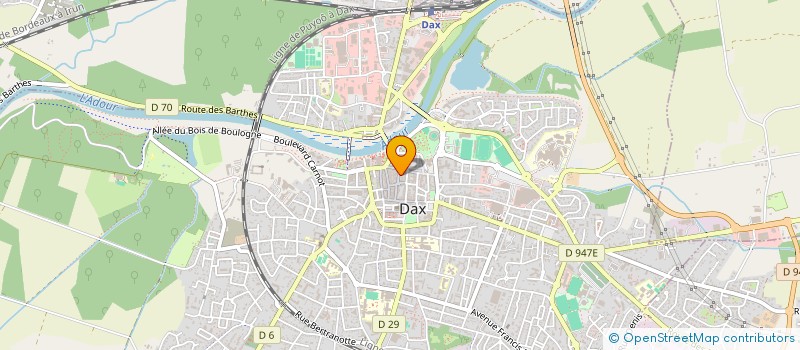 localisation de l'entreprise SCI PHOENIX  DAX
