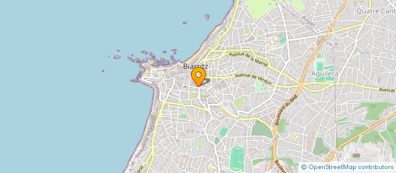 localisation de l'entreprise SCI PHOSPHENE à BIARRITZ