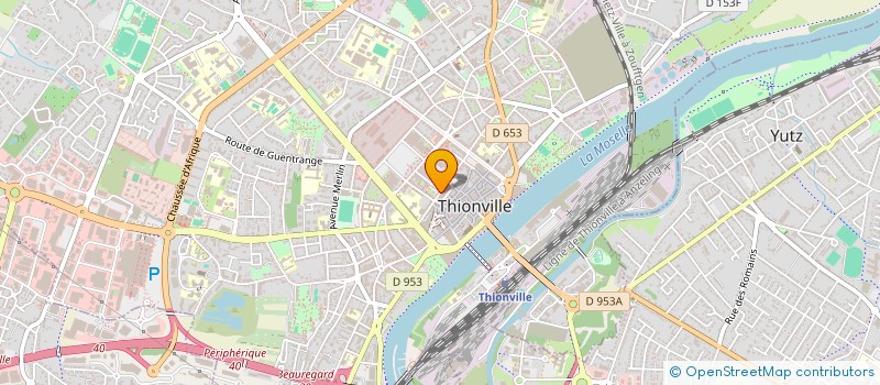 localisation de l'entreprise SCI PHOTO SELECTION  THIONVILLE