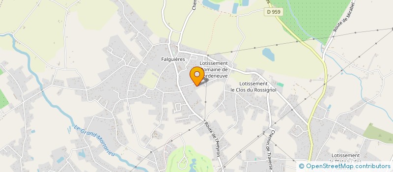 localisation de l'entreprise SCI PHOULBIS  MONTAUBAN