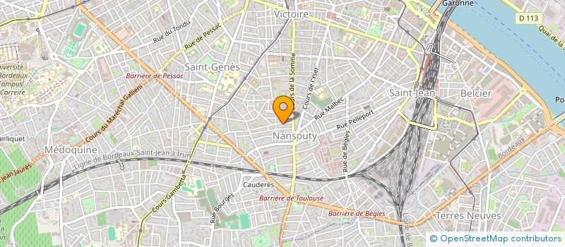 localisation de l'entreprise SCI PHOULEUANGHONG  BORDEAUX