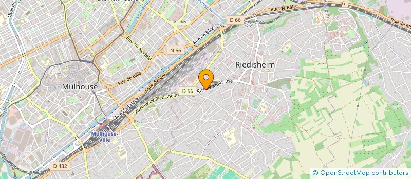 localisation de l'entreprise SCI PHR  RIEDISHEIM