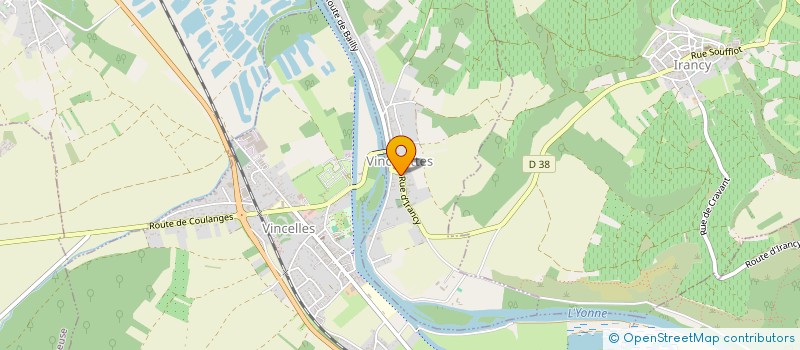 localisation de l'entreprise SCI PHREN  VINCELOTTES