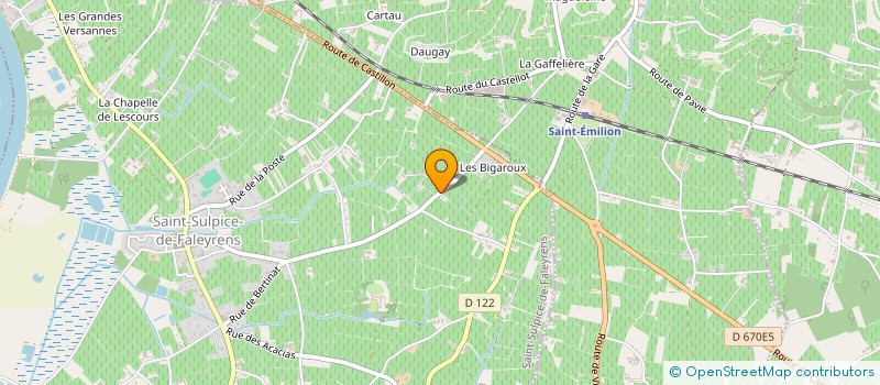 localisation de l'entreprise SCI PHSB2  SAINT-SULPICE-DE-FALEYRENS