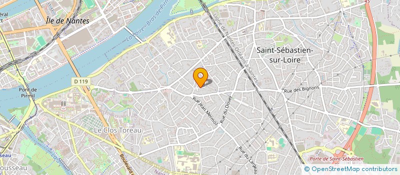 localisation de l'entreprise SCI PHV à SAINT-SEBASTIEN-SUR-LOIRE