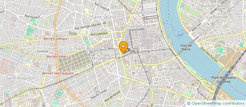 localisation de l'entreprise SCI PHYLA  BORDEAUX