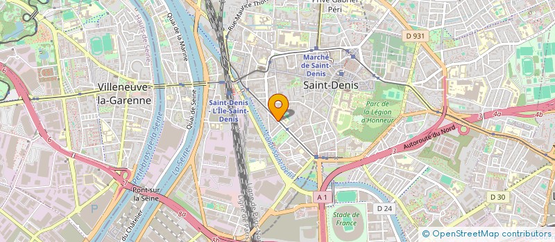 localisation de l'entreprise SCI PHYLHEAUME à SAINT-DENIS