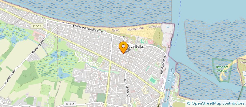 localisation de l'entreprise SCI PHYLONIE  OUISTREHAM