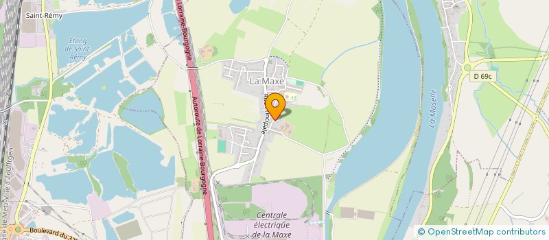 localisation de l'entreprise SCI PI  LA MAXE