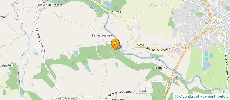 localisation de l'entreprise SCI PIAGET  SAINT-GENEST-DE-CONTEST