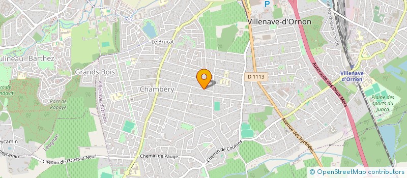 localisation de l'entreprise SCI PIALLAUMA à VILLENAVE-D'ORNON