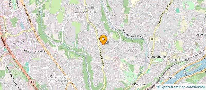 localisation de l'entreprise SCI PIALOA  SAINT-DIDIER-AU-MONT-D'OR