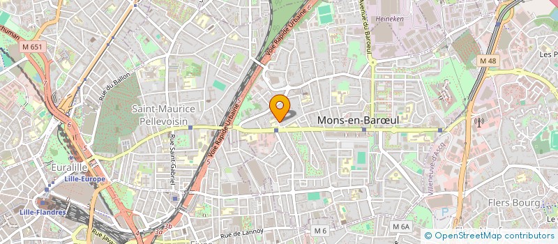 localisation de l'entreprise SCI PIALPA  MONS-EN-BARUL