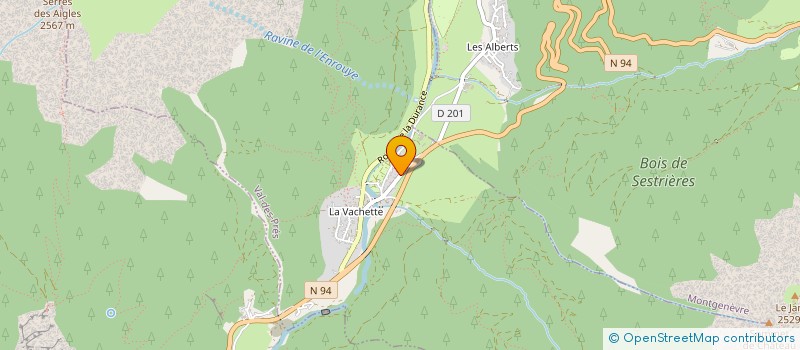 localisation de l'entreprise SCI PIANA  VAL-DES-PRES