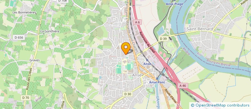 localisation de l'entreprise SCI PIANCATELLI  ANSE