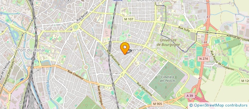 localisation de l'entreprise SCI PIANNA à DIJON