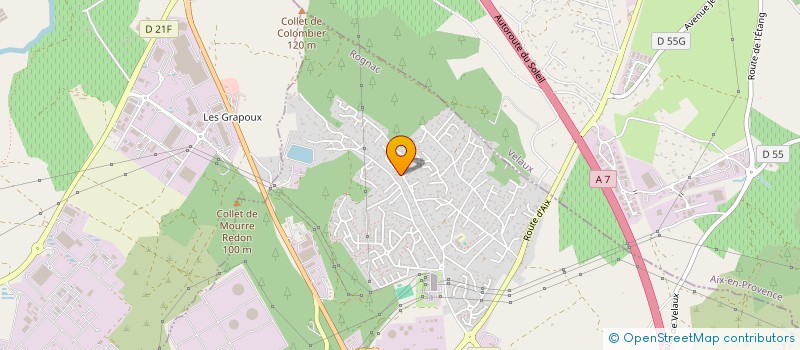 localisation de l'entreprise SCI PIANO  ROGNAC