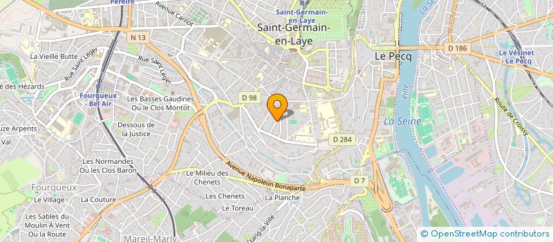 localisation de l'entreprise SCI PIANOTIS  SAINT-GERMAIN-EN-LAYE