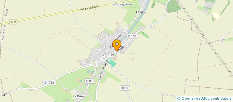 localisation de l'entreprise SCI PIARD à THUE ET MUE