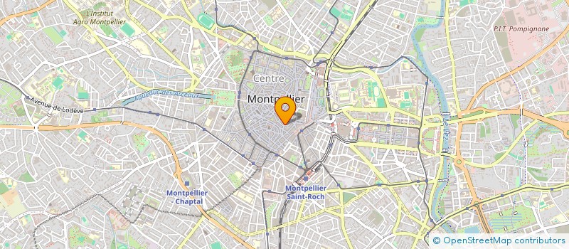 localisation de l'entreprise SCI PIAT à MONTPELLIER