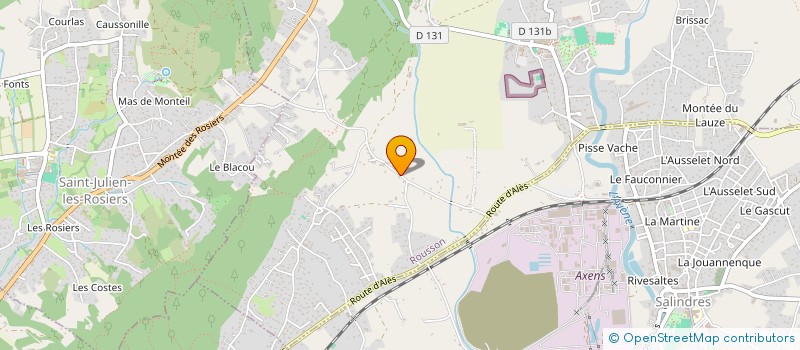 localisation de l'entreprise SCI PIATTO  ROUSSON