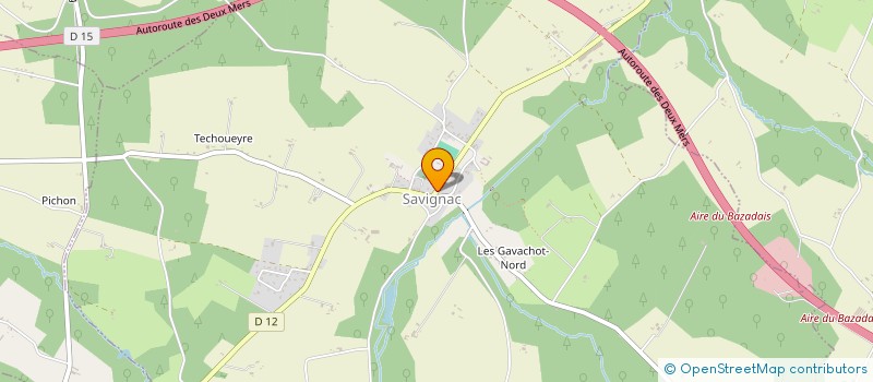 localisation de l'entreprise SCI PIAVIL  AUROS