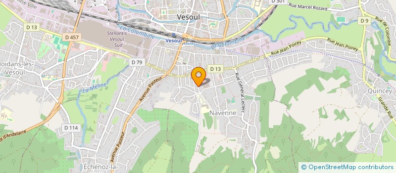 localisation de l'entreprise SCI PIAZ  NAVENNE