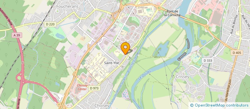 localisation de l'entreprise SCI PIBALLE MADELINA  DOLE