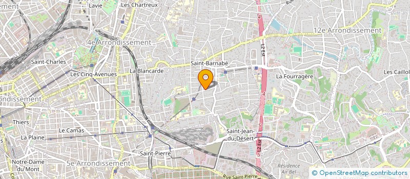 localisation de l'entreprise SCI PIBOU à MARSEILLE