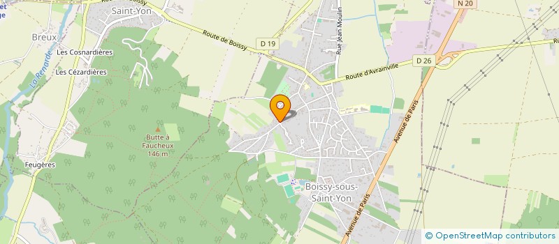 localisation de l'entreprise SCI PIC  BOISSY-SOUS-SAINT-YON