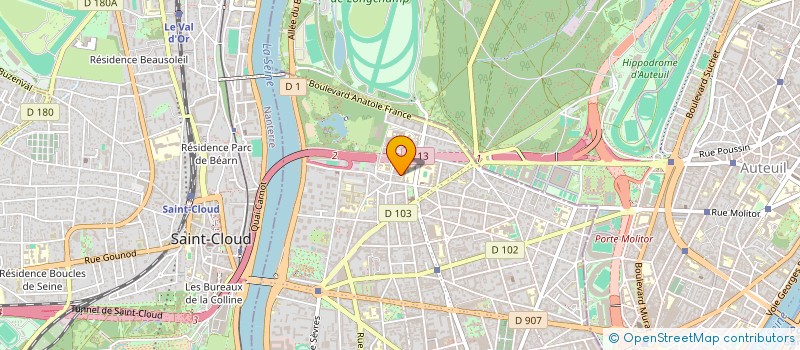localisation de l'entreprise SCI PIC à BOULOGNE-BILLANCOURT