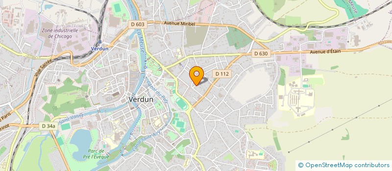localisation de l'entreprise SCI PIC à VERDUN