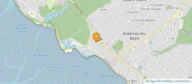 localisation de l'entreprise SCI PIC  ANDERNOS-LES-BAINS