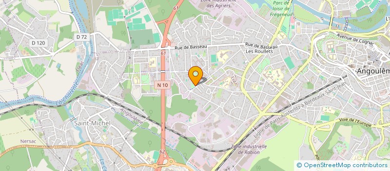 localisation de l'entreprise SCI PIC DU MIDI à ANGOULEME