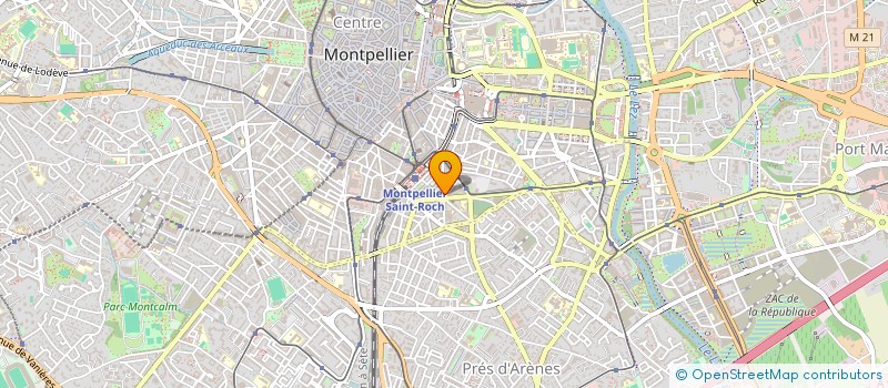localisation de l'entreprise SCI PICA à MONTPELLIER