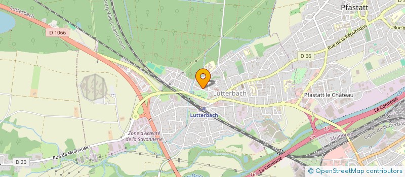 localisation de l'entreprise SCI PICA SOULTZ  LUTTERBACH