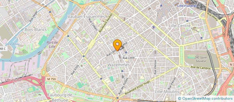localisation de l'entreprise SCI PICADOR  LILLE