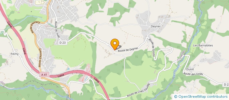 localisation de l'entreprise SCI PICAILLON  CRUSEILLES