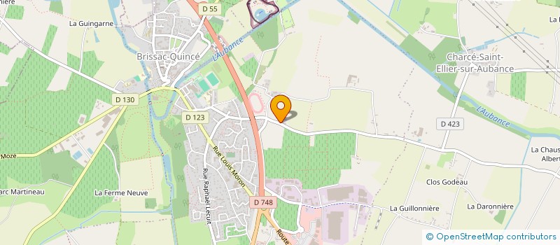 localisation de l'entreprise SCI PICAM  LES GARENNES SUR LOIRE