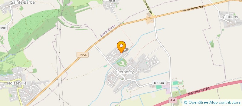 localisation de l'entreprise SCI PICAMEL  RETONFEY