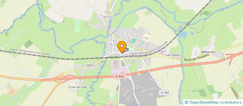 localisation de l'entreprise SCI PICANT à ECOUCHE-LES-VALLEES