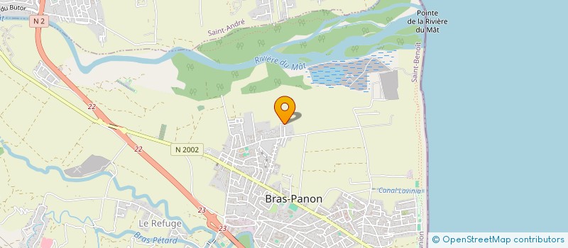 localisation de l'entreprise SCI PICARD IMO  BRAS-PANON