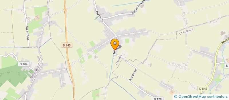 localisation de l'entreprise SCI PICARDE  LESTREM